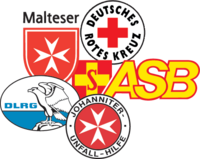 Logos der Mitglieder aus der Bundesarbeitsgemeinschaft Erste Hilfe.