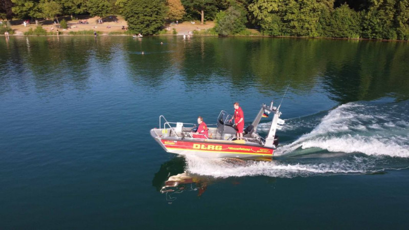 Motorrettungsboot Bavaria der DLRG München-Mitte | Symbolbild