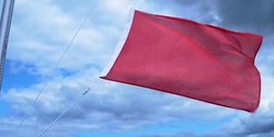 rote Flagge