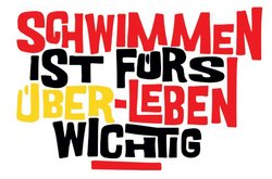 Schwimmabzeichentage Slogan