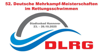 Logo 52. Deutsche Mehrkampf-Meisterschaft im Rettungsschwimmen